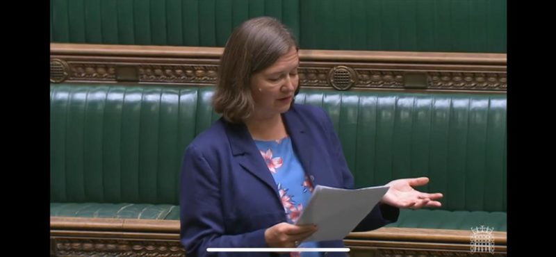 Fleur Anderson MP speaking in Parliament on the future of Hammersmith Bridge on Tuesday 28th June 2022. 