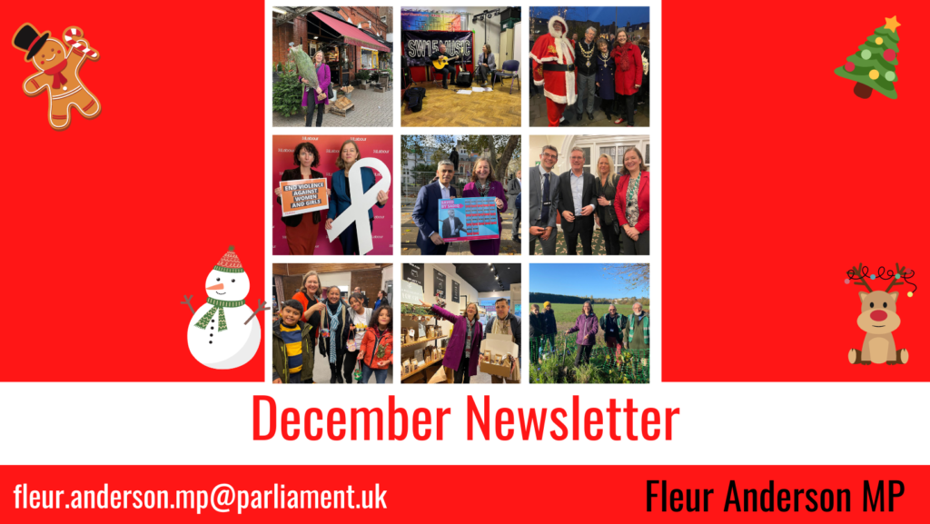 Fleur Anderson December Newsletter