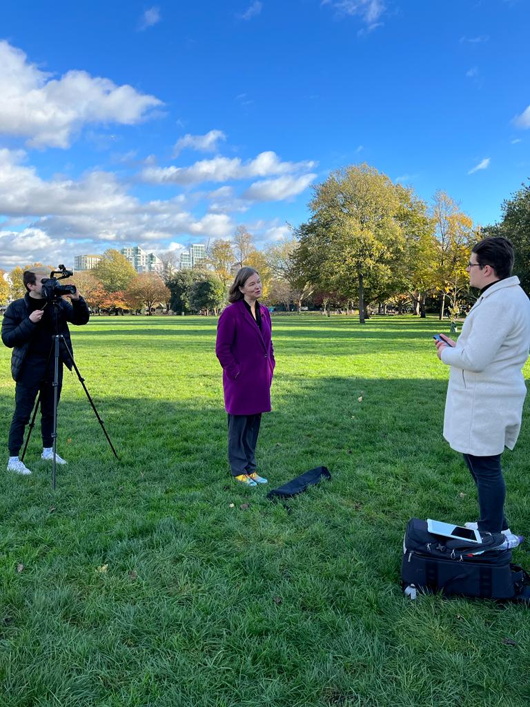 Filming Cladding Documentary