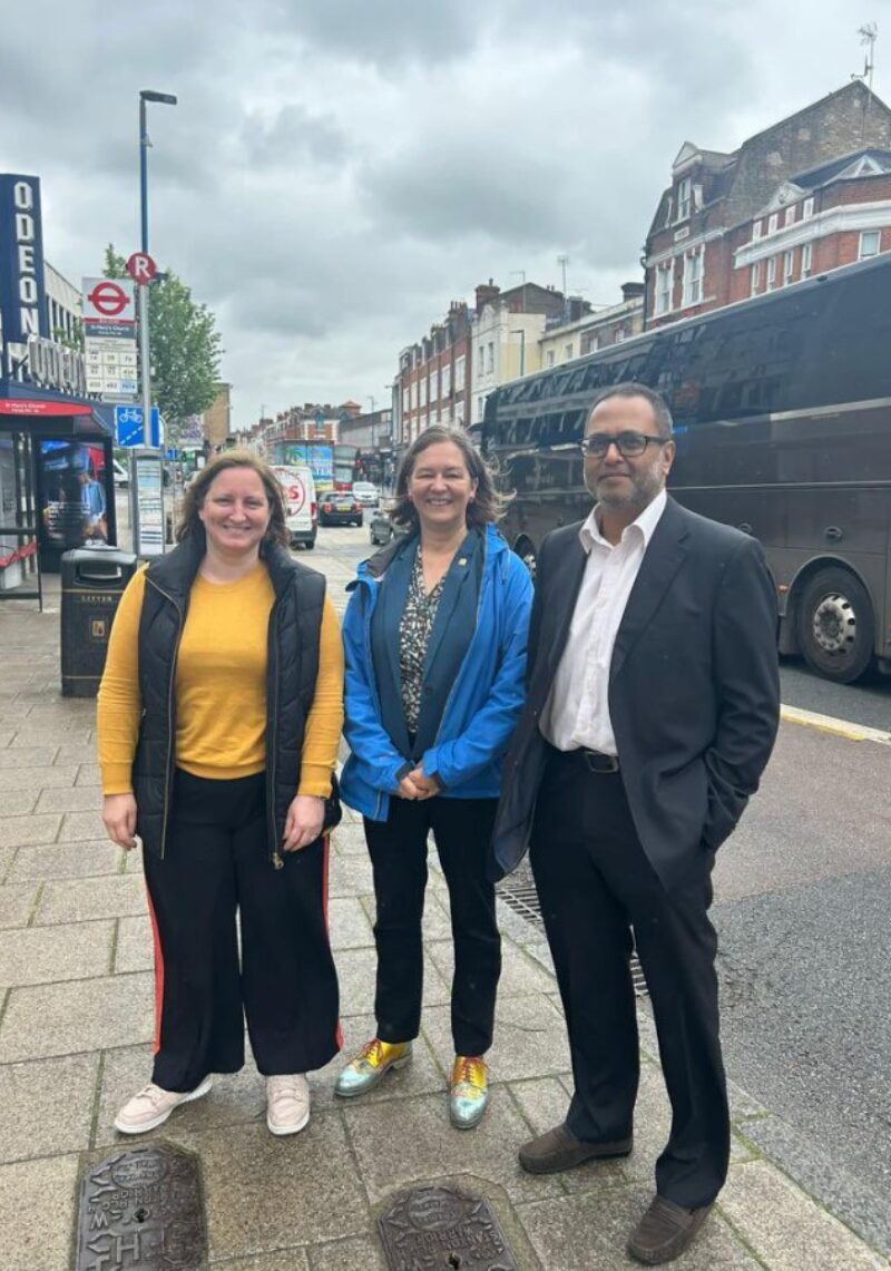 Fleur Anderson MP on Putney High Street