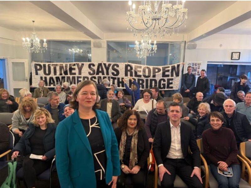 Fleur Anderson MP Hammersmith Bridge Event